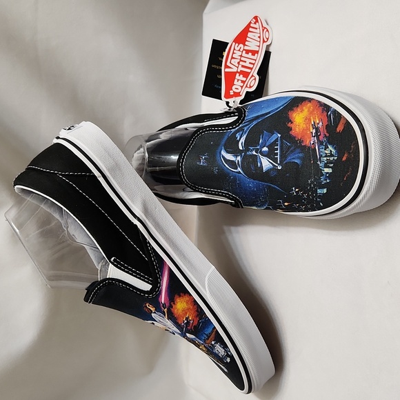 Vans Classic × Star Wars A New Hope Slip-on sneakers ( m size 9, w size 10.5) - Picture 7 of 14